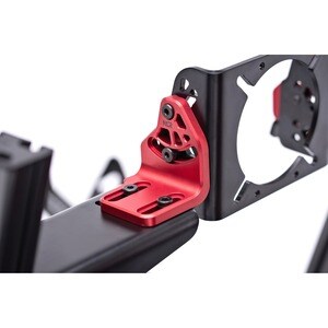 Next Level Racing F-GT Elite Formula & GT Aluminum Profile Simulator Cockpit - Front & Side Mount - For Gaming