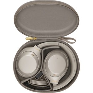 Sony WH-1000XM4 Wired/Wireless Over-the-head Stereo Headset - Silver - Binaural - Circumaural - 1000 cm - Bluetooth - 4 Hz