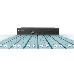 TP-Link VIGI NVR1016H 16 Kanäle Kabel Videoüberwachungsstation - Netzwerk-Videorekorder - HDMI