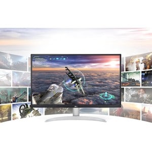 LG 27UP600-W 27" Class 4K UHD LCD Monitor - 16:9 - White - 27" Viewable - In-plane Switching (IPS) Technology - 3840 x 216