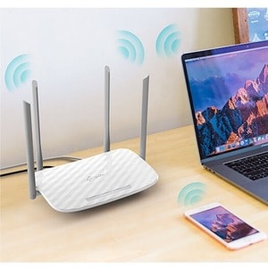 TP-Link Archer A54 - Dual Band Wireless Internet Router - AC1200 WiFi Router - 4 x 10/100 Mbps Fast Ethernet Ports - Suppo