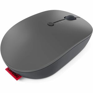 Lenovo GO Mouse - Bluetooth/Radio Frequency - USB - Blue Optical - 5 Button(s) - Storm Grey - Wireless - 2.40 GHz - Rechar
