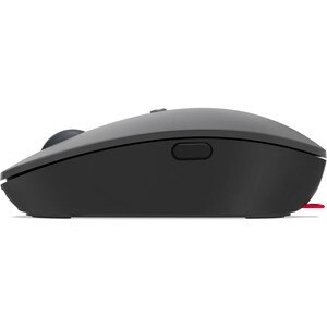 Lenovo GO Mouse - USB Type C - Blue Optical - 5 Button(s) - Wireless - 2.40 GHz - Rechargeable - 4000 dpi - Scroll Wheel