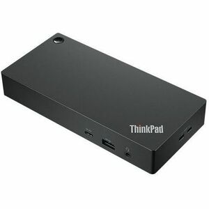 Lenovo USB Type C Docking Station for Notebook - Black - 3.0 Displays Supported - 3840 x 2160 - 2 x USB 2.0 - USB Type-C -