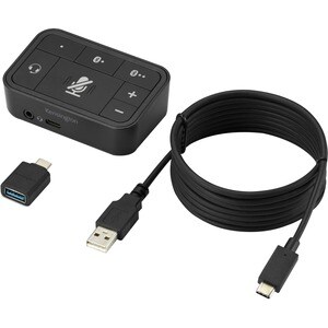 Kensington K83300WW Headset-Umschalter für Headset, Telefon, Tablet-PC, Notebook - Schwarz