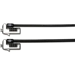 Kensington Slim NanoSaver Kabelschloss Für Notebook - 1,83 m Kabel - Zurücksetzbar - 4 Ziffern - Kombinationsschloss - Kar