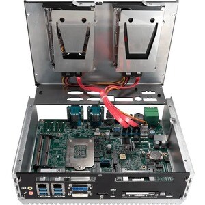 Cybernet iPC R1s Barebone System - Mini PC - Intel C236 Chip - 32 GB DDR4 SDRAM DDR4-2133/PC4-17000 Maximum RAM Support - 