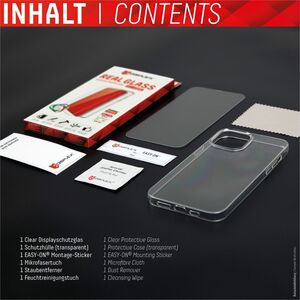 Displex Case for Apple iPhone 13 Pro Smartphone - Transparent - Impact Resistant, Drop Resistant, Break Resistant, Knock R