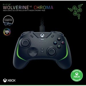 Razer Wolverine V2 Chroma - Cable - USB - PC, Xbox Series X, Xbox Series S, Xbox One - 9.80 ft Cable - Black