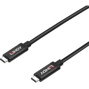 LINDY 5 m USB-C AV-/Datenkabel - Cable for Großformat-Bildschirm (Large Format Display, LFD), Touchpanel, Computer, Notebo