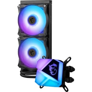 MSI Liquid Cooling MAG CoreLiquid C240 - 120 mm Maximum Fan Diameter - 2 x Fan(s) - 133.76m³/h Maximum Airflow - 2000 rpm 