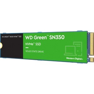 WD Green SN350 WDS480G2G0C 480 GB Solid State Drive - M.2 2280 Internal - PCI Express NVMe (PCI Express NVMe 3.0 x4) - Des