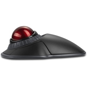Kensington Orbit Wireless Trackball with Scroll Ring - Black - Optical - Wireless - Bluetooth/Radio Frequency - 2.40 GHz -