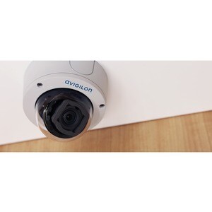 Avigilon H5SL-DO 3 Megapixel HD Network Camera - Dome - Cool Gray - 98.43 ft - MJPEG, Smart H.264, Smart H.265 - 2048 x 15