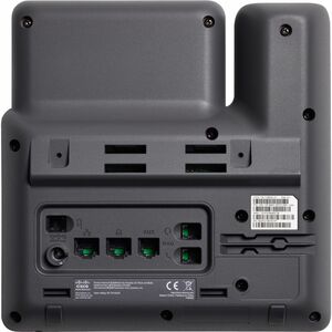 Cisco 6851 Telefone IP - Recondicionado - Carvão - 4 x Total Line - VoIP - 2 x Rede (RJ-45) - PoE Ports