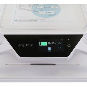 Ergotron CareFit Medical Cart - TAA Compliant - 5 Drawer - Push/Pull Handle - 17.01 kg Capacity - 4 Casters - 127 mm Caste