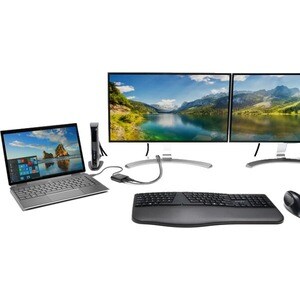 Kensington PD1000 USB-Typ C Docking Station für Notebook - 95 W - 3 x USB-Anschlüsse - USB Typ C - Kabelgebundenes