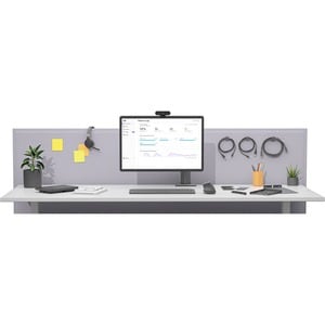 Logitech Écran tactile de réservation de salles de réunion - Graphite - Ver