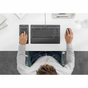 3Dconnexion Keyboard Pro with Numpad - Designed for CAD professionals, creatives and makers - Cable Connectivity - USB Typ