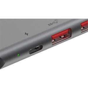 LINQ LQ48012 USB Type C Docking Station for Notebook/Tablet/Monitor - Memory Card Reader - SD, microSD - 100 W - 2 Display