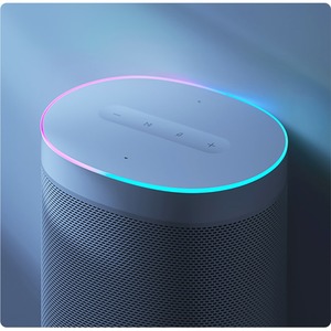 MI Bluetooth Smart Speaker - 12 W RMS - Google Assistant Supported - White - Wireless LAN