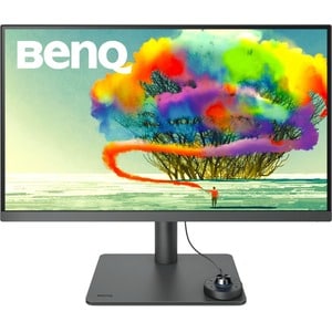 BenQ PD2705U 27" 4K UHD IPS USB-C Calibrated LCD Monitor for Designer - 16:9 - Gray - 27" Viewable - In-plane Switching (I