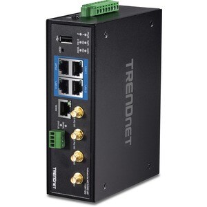 TRENDnet TI-W100 IEEE 802.11ac Ethernet Drahtlos Router - TAA-konform - Dualband - 2,40 GHz ISM-Band - 5 GHz UNII-Band - 4