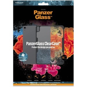 PanzerGlass ClearCase Case for Apple iPad Air (2020) Tablet - Honeycomb Pattern - Black - Drop Resistant, Scratch Resistan