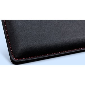 HyperX Wrist Rest - Textured - 3.46" x 17.99" Dimension - Black - Natural Rubber, Memory Foam, Gel - Anti-slip, Anti-fray 