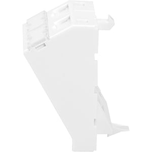 Digitus Frontplatte - 2 x Gesamtzahl Buchse(n) - Acrylnitril-Butadien-Styrol (ABS), Polycarbonat - Weiß - 1 - 2 x Ungelade