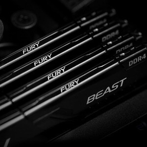 Kingston FURY Beast 32GB (4 x 8GB) DDR4 SDRAM Memory Kit - For Desktop PC - 32 GB (4 x 8GB) - DDR4-3600/PC4-28800 DDR4 SDR