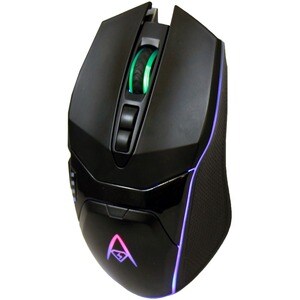 Adesso iMouse iMouse X5 Gaming Mouse - USB - Optical - 7 Button(s) - Cable - 6400 dpi - Scroll Wheel - Symmetrical