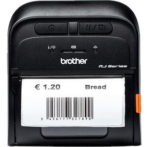 Brother RJ-3055WB Móvel Impressora térmica direta - Monocromático - Impressão recebida - USB - Bluetooth - LAN sem fios - 