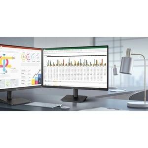 LG 24MP400-B 24" Class Full HD LCD Monitor - 16:9 - Black - 60.5 cm (23.8") Viewable - In-plane Switching (IPS) Technology
