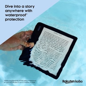 Kobo Libra 2 Digital Text Reader - Black - 32 GB Flash - 17.8 cm (7") Display - Touchscreen - 1264 x 1680 - Wireless LAN -