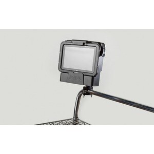 Zirkona Pole Mount for Monitor - 1 Display(s) Supported - 9.98 kg Load Capacity - 75 x 75 - VESA Mount Compatible - Anodiz