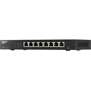 Switch Ethernet QNAP QSW-1108-8T 8 Porte - 2.5 Gigabit Ethernet - 2.5GBase-T - 2 Layer supportato - 18 W Consumo energetic