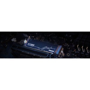 Kingston KC3000 2 TB Unidade de estado sólido - M.2 2280 Interno - PCI Express NVMe (PCI Express NVMe 4.0 x4) - PC Secretá
