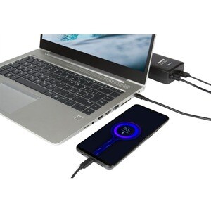 Hamlet 112 W Power Adapter - 1 Pack - Universal Adapter - USB - USB Type-C - For Notebook, Tablet, Smartphone, USB Type C 
