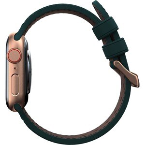 Njord byELEMENTS Salmon Leather Watch Strap - Apple Watch 44/45mm - Jörð. Type de produit: Collier, Type de dispositif com