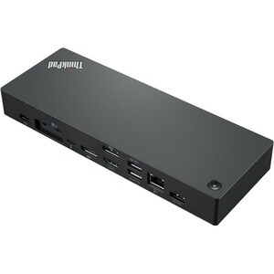 Lenovo USB Type C Docking Station for Notebook/Monitor - 100 W - 4K - 3840 x 2160 - 4 x USB Type-A Ports - USB Type-A - 1 