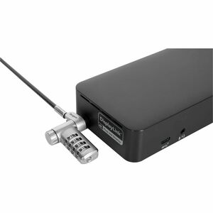 Targus DEFCON Ultimate Universal Serialized Combination Lock - 6.5 ft (1.98 m) Cable - 4-digit - Patented T-bar/Combinatio