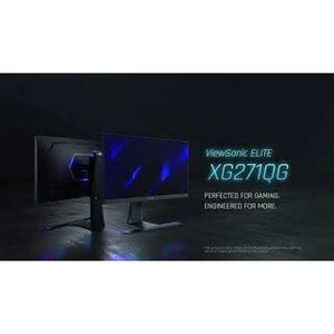 ViewSonic Elite XG271QG 27 Zoll Class WQHD Gaming-LCD-Monitor - 16:9 Format - Schwarz - 68,6 cm (27 Zoll) Viewable - IPS-T