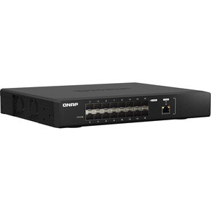 QNAP QSW-M5216-1T 1 Ports Manageable Ethernet Switch - 10 Gigabit Ethernet, 25 Gigabit Ethernet - 10GBase-T, 25GBase-X - 2
