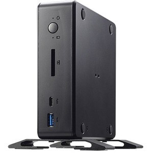Shuttle XPC nano NC10U Desktop Computer - Intel Celeron 4205U - 8 GB - Black - Intel Chip - Intel UHD Graphics 610 DDR4 SD