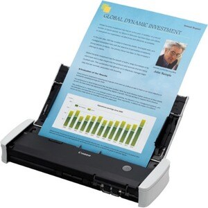 Canon imageFORMULA R10 Sheetfed Scanner - 600 dpi Optical - 12 ppm (Mono) - 9 ppm (Color) - Duplex Scanning - USB