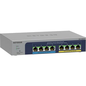 Netgear MS108EUP 8 Ports Manageable Ethernet Switch - 2.5 Gigabit Ethernet - 2.5GBase-T - 3 Layer Supported - 230 W PoE Bu