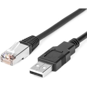 Rocstor Premium Cisco USB Console Cable - USB Type-A to RJ45 Rollover Cable - 6 ft RJ-45/USB Network/Data Transfer Cable f