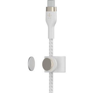Belkin BoostCharge Pro Flex 2,99 m Lightning/USB-C Datentransferkabel - Cable for iPhone, iPad, iPod, iPad Air, iPad Pro, 