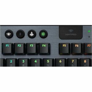 Logitech G G915 TKL Rugged Gaming Keyboard - Wired/Wireless Connectivity - USB Interface - RGB LED - Dutch - AZERTY Layout